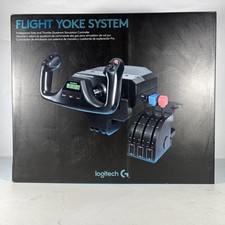 Logitech G PRO Flight Yoke System. Tested and works. Open Box