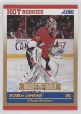 2010-11 Score Rookies & Traded Gold Robin Lehner #631 m5e