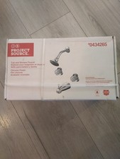 Project Source Tub Shower Faucet Set