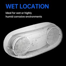 Ul Listed-1 Pack Outdoor Emergency Lights With Wet Location Exit Light For Home Ul Listed-1 Pack Outdoor Emergency Lights With Wet Location Exit Light For Home