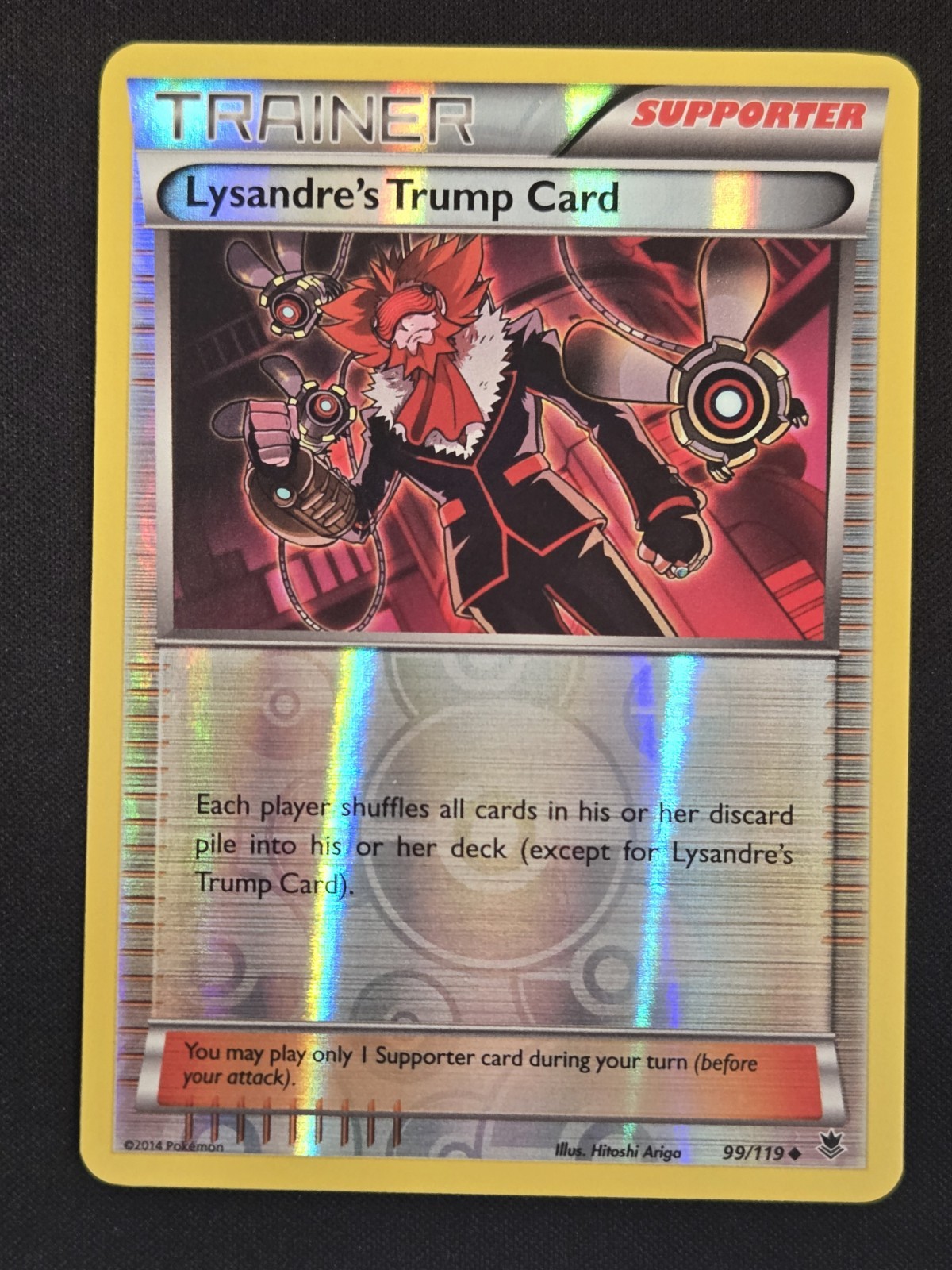 Lysandre's Trump Card 99/119 XY - Phantom Forces Reverse Holo