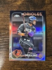 2024 Baltimore Orioles Cedric Mullins Topps Chrome SILVER REFRACTOR #82 SP