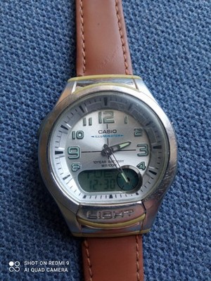 Mens Casio Telememo 30 AQ-180W Watch - 100m