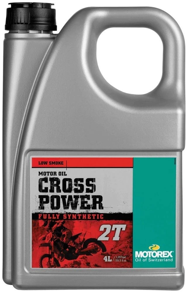 Motorex Cross Power 2T Fully Synthetic Pro Performance Oil Premix JASO FD 4L