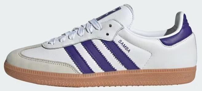 ★★Adairs★★ Samba OG White Purple IF6514 adidas Samba OG White Collegiate Purple for Sale