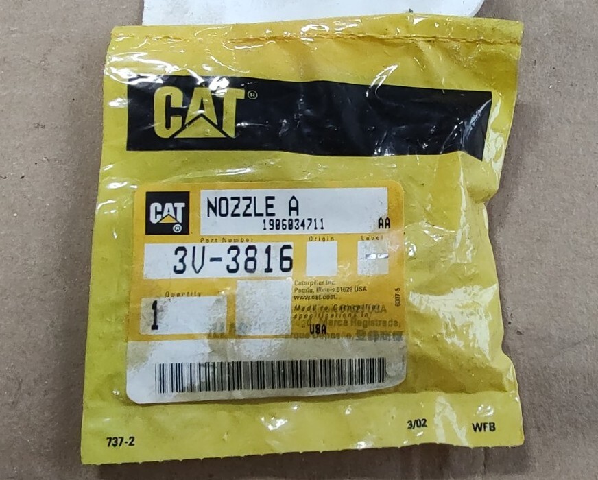 Genuine NOS Cat Caterpillar Nozzle 3V-3816 3V3816 | eBay