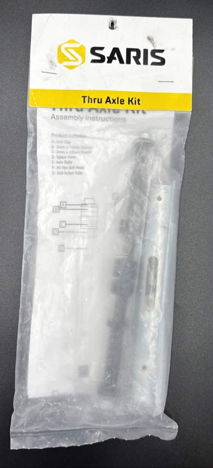 Saris 9712 12 毫米 x 148 毫米 1.75 球距训练器通过轴 — 第 2/4 张图片