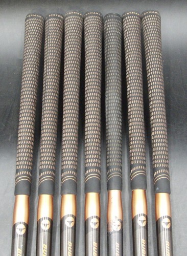 Set of 7 x TaylorMade Ti Bubble 2 Irons 4-PW Regular Graphite Shafts - Picture 7 of 7