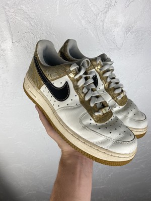 nike air force 1 82 white gold