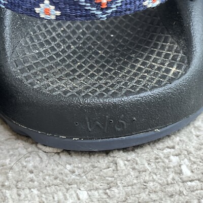 Chaco Sandal Womens Size 6 ZX2 Classic Wink Navy Blue Toe Loop