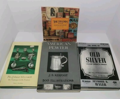 Silver, Pewter, Etc.. Book Lot Vintage