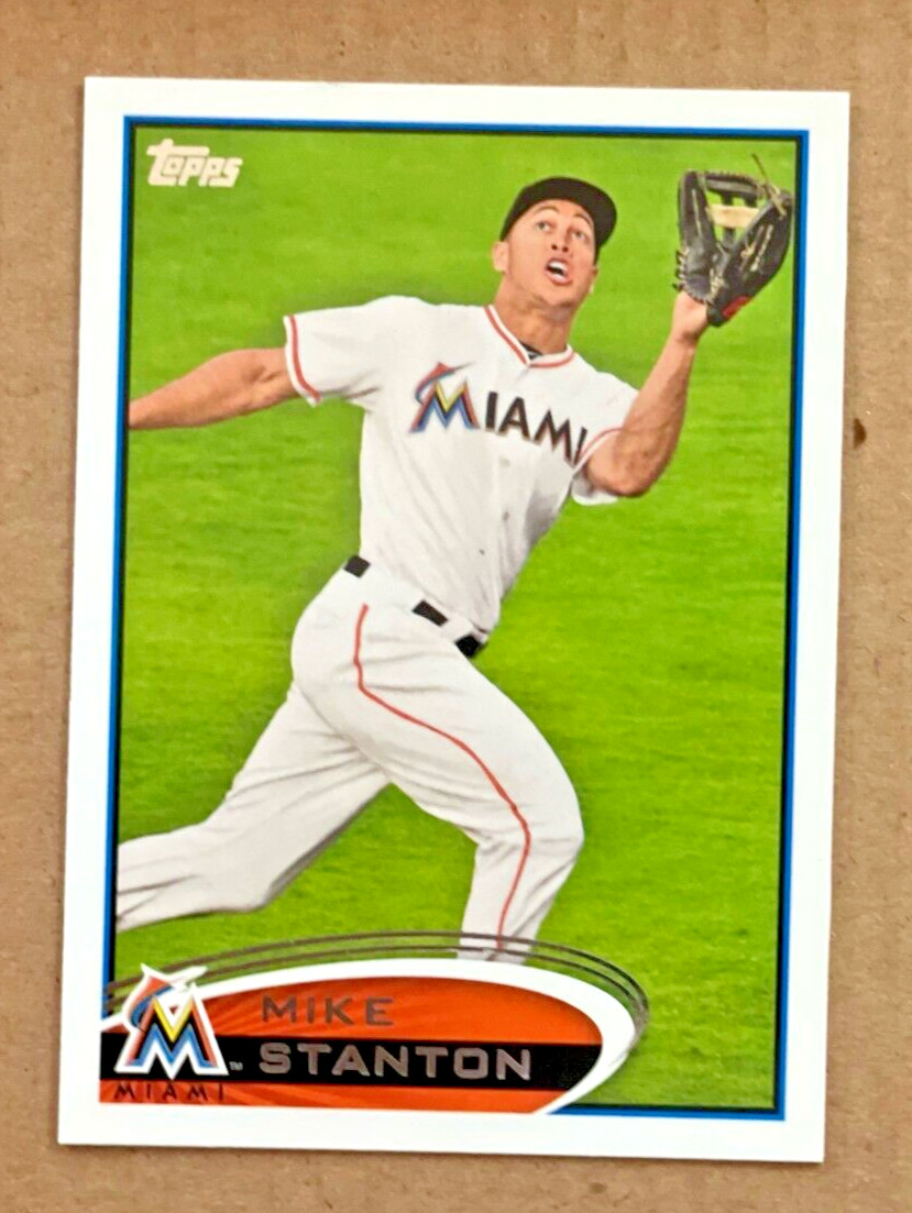 MIKE STANTON - 2012 Topps #567    FS  QTY