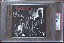BUCKCHERRY FULL BAND SIGNED AUTOGRAPHED VOLUME 10 CD COVER PSA DNA COA CERTIFIED