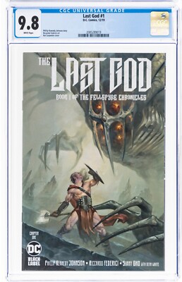   Last God 1 CGC 9.8 Phillip Kennedy Johnson story Riccardo Federici DC Comics