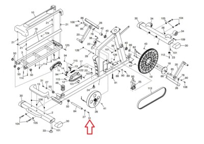 Ree様 NordicTrack Epic FreeMotion HealthRider Elliptical Axle Screw M10