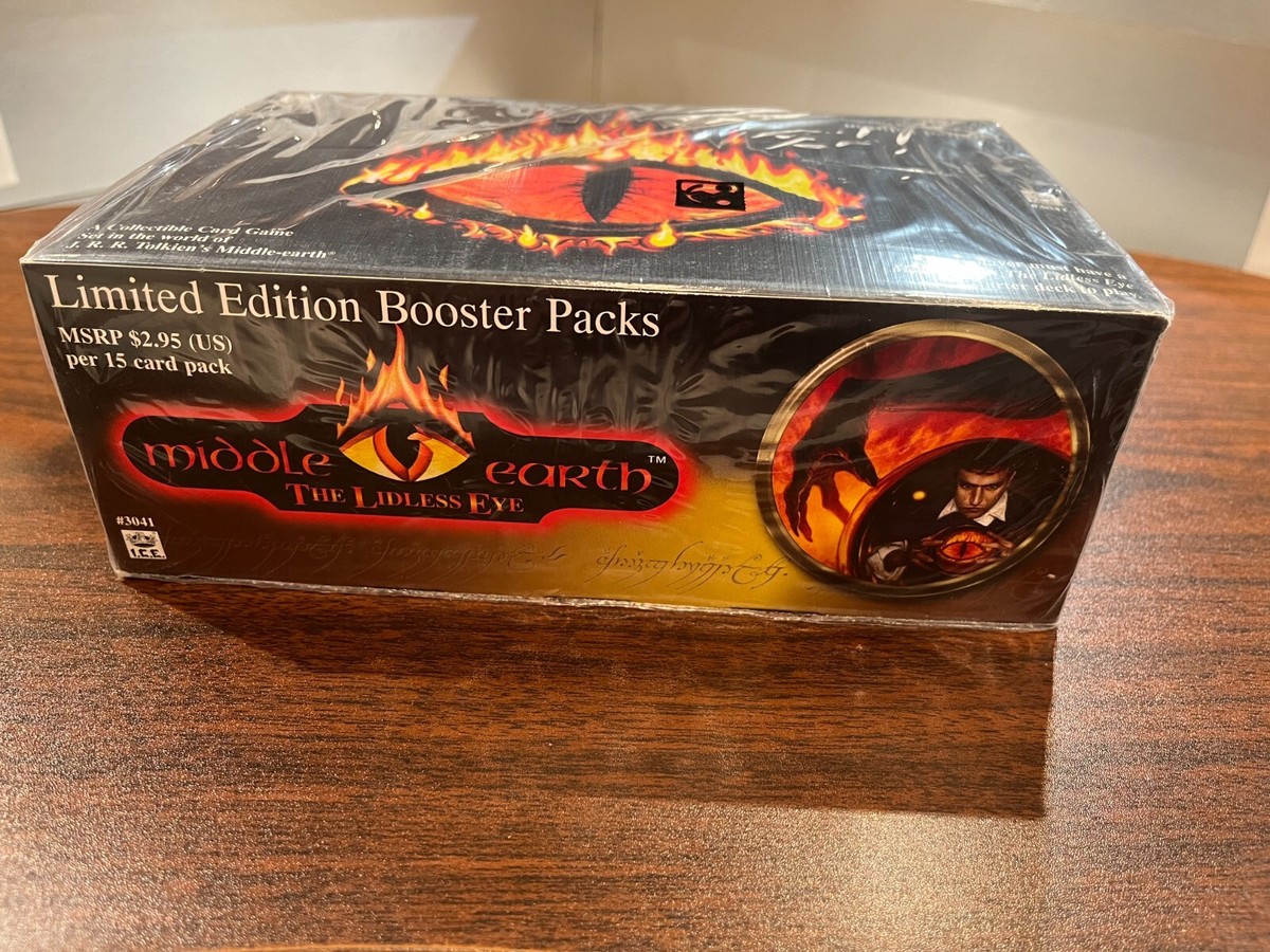 Middle Earth CCG Factory Sealed LIDLESS EYE Booster Display Box