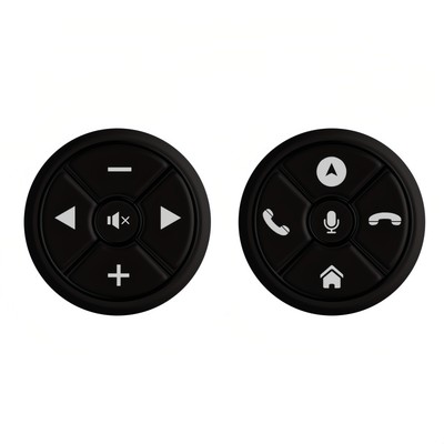 Car multi-function steering wheel button wireless controller universal 10 keys