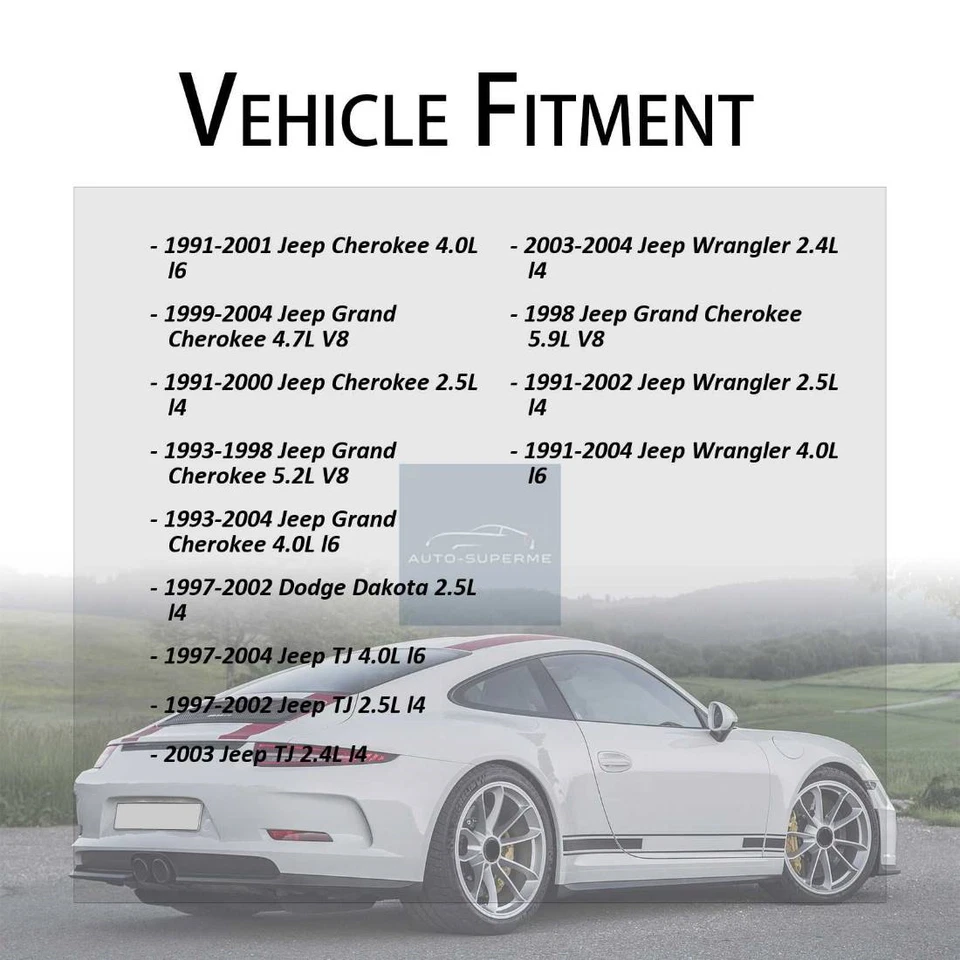 Salida de agua refrigerante del motor Global Parts Distributors LLC para Jeep TJ 1997-2004 Foto 2 de 2