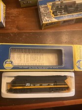 Locomotiva AHM FM HO treno motore linea costa mare SCL 5024B con scatola