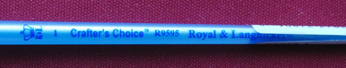 Pinceau Modélisme Royal & Langnickel N°1 - Série Crafter Choice R9595, Neuf