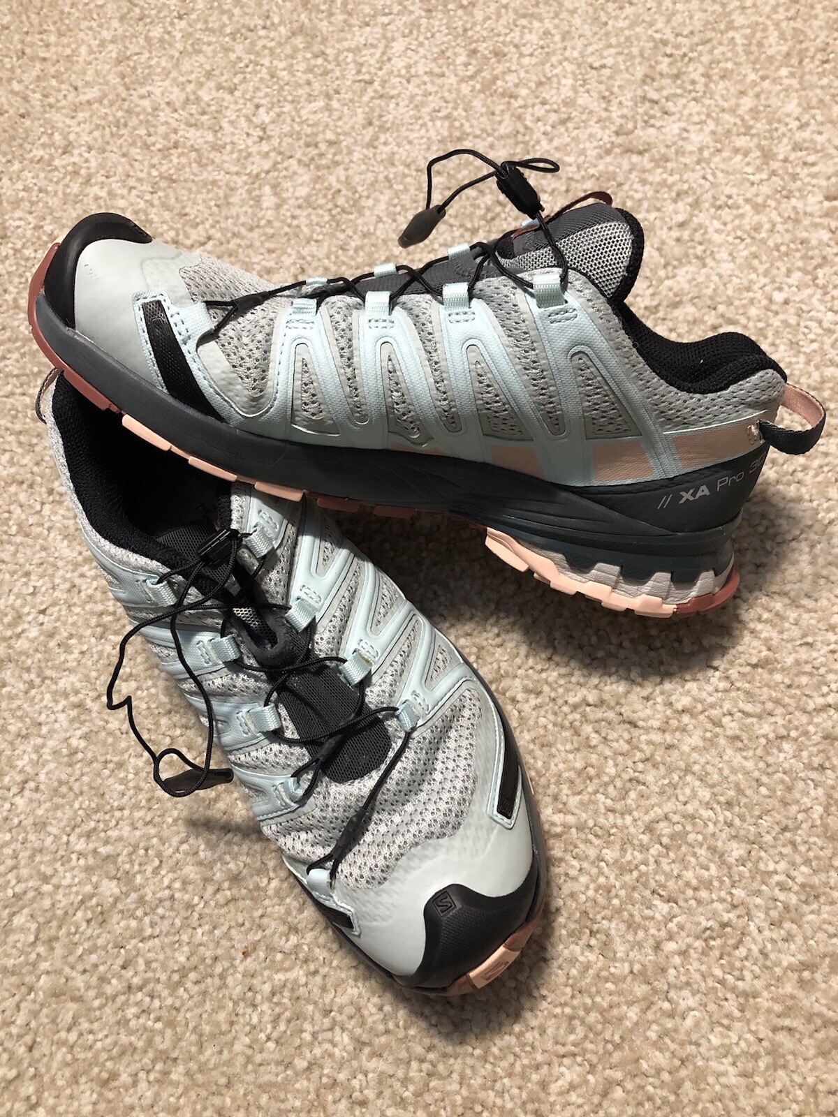 Salomon W's XA Pro 3D spettacoli di trail running escursionismo azzurro 8 5