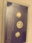 Barber Coin Collection 1902 Quarter Barber Dime 1913 & 1914