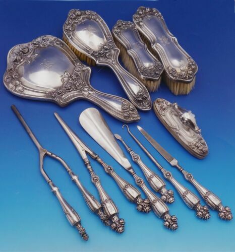Alvin Sterling Silver S247 Cordials Shot Glasses Set of 10 | eBay