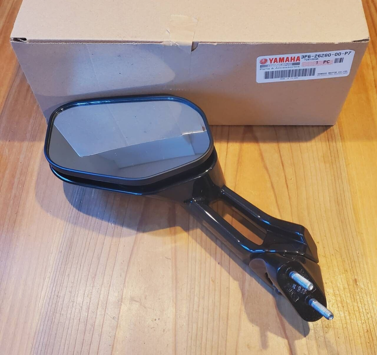 me YAMAHA Genuine 08-09 FJR1300A AE REAR VIEW MIRROR ASSY LH 3P6