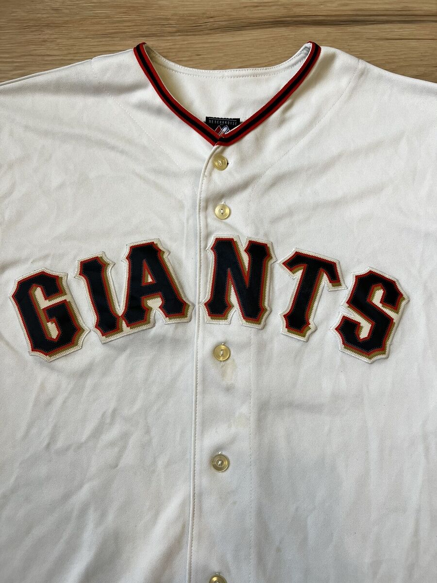 Vintage Majestic San Francisco Giants Authentic Cream Jersey Vintage Majestic San Francisco Giants Authentic Cream Jersey