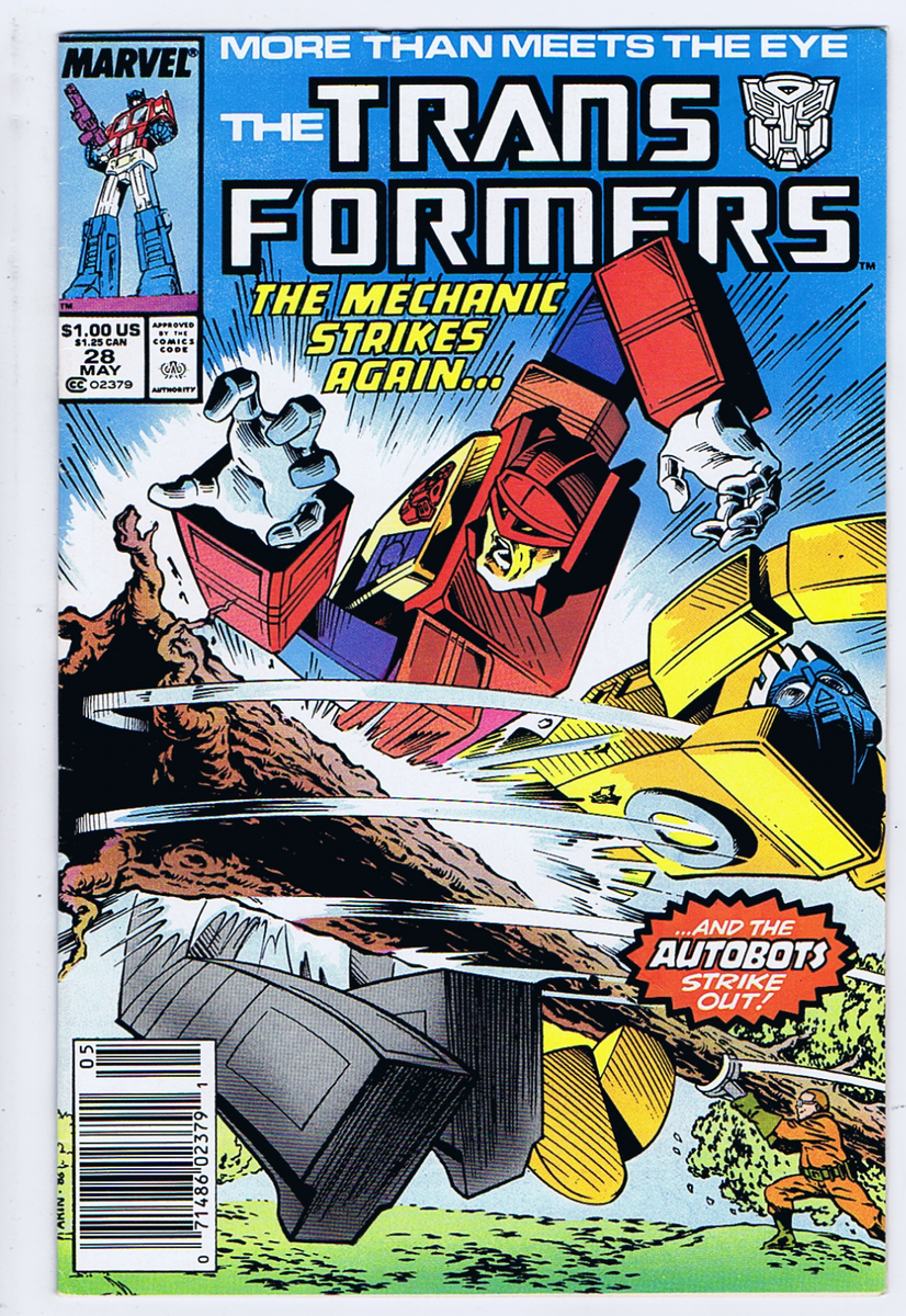 Transformers #28 Marvel Pub 1987 Mechanical Difficulties ! | eBay