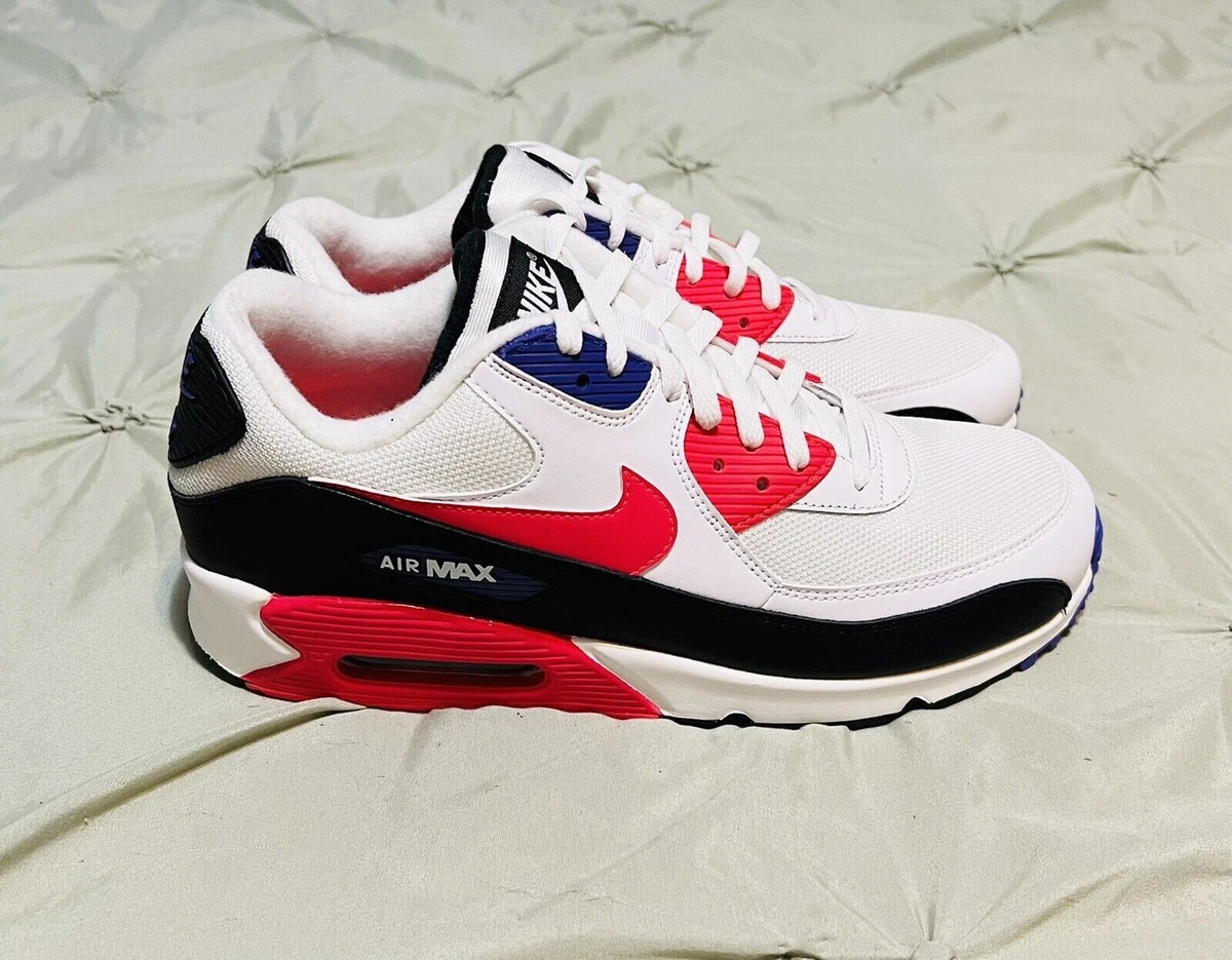 Red black white nike air best sale max 90