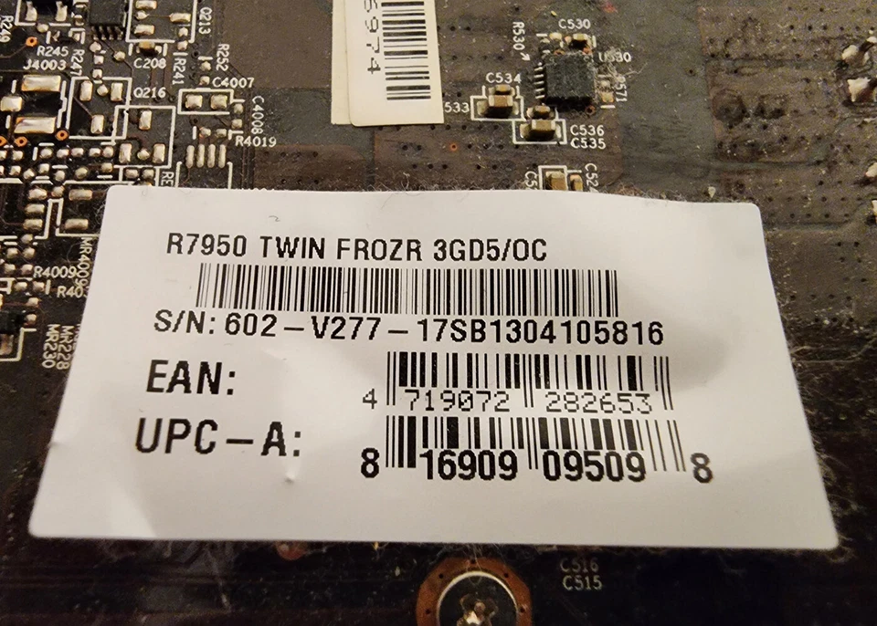 MSI ATI Radeon HD 7950 (R7950 Twin Frozr 3GD5/OC) 3GB / 3GB (max) GDDR5 SDRAM PC - Image 4 of 4