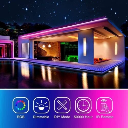 TV Led Lights USB TV Backlight Strip 5050 RGB Lighting Strips + Remote Control - Picture 9 of 61