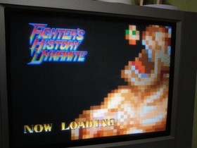 Fighter's History Dynamite SEGA Saturn SS Japan No Back Art tested free shipping