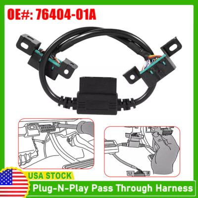 76404-01A For AMP Research PowerStep Plug and Play Pass Through Harness