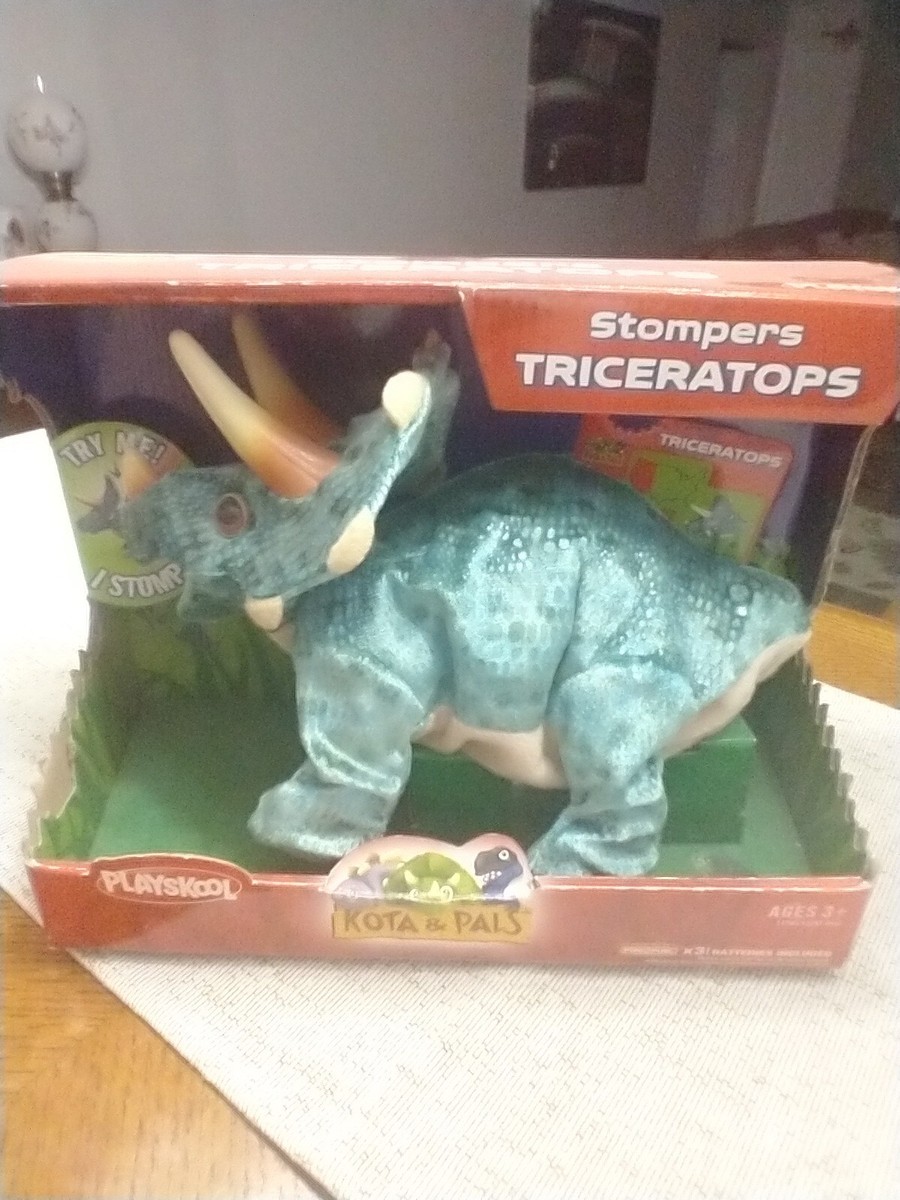 Playskool Kota Pals Stompers Baby Triceratops Dinosaur