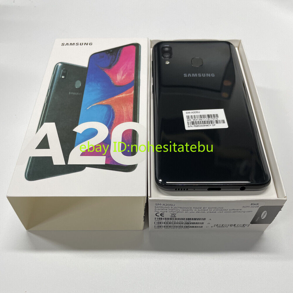 Unlocked Samsung Galaxy A20 SM-A205U 32GB 3GB RAM 6.4
