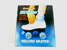 Vintage Mac Gregor Jr EZ Roller Skates White Size 6