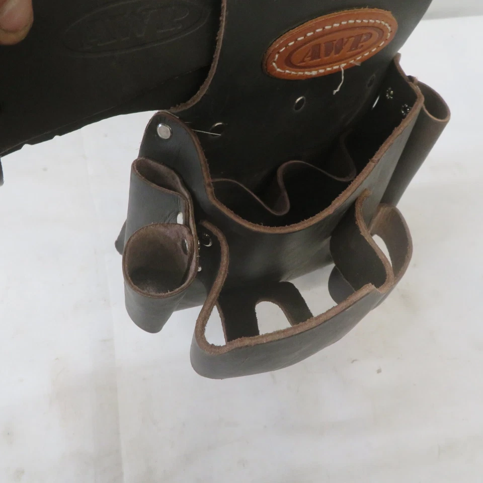 AWP Leather Tool Belt 50" with Leather Pouch - Image 4 of 4