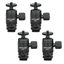4pcs Mini Ball Head CNC Machining Tripod Ball Head 19MM Ball Head For camera