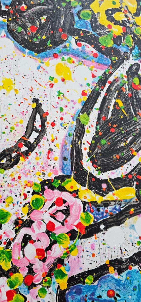TOM EVERHART Boom Shaka Laka Laka Snoopy PEANUTS Hand signed
