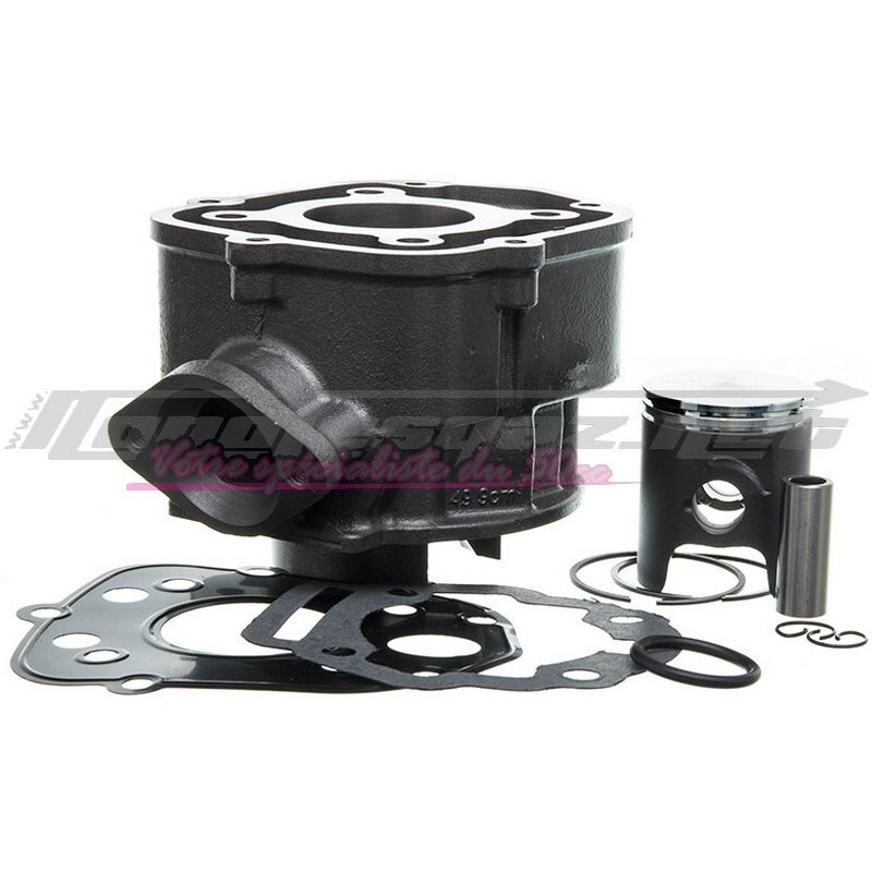 Cylindre 50cc DOPPLER fonte contre l'usure moteur Derbi Senda DRD et Gilera SMT