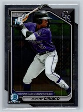 2024 Bowman Chrome Prospects 1st Bowman #BCP-165 Jeremy Ciriaco