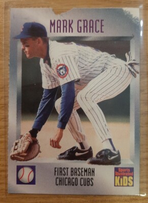 1995 SPORTS ILLUSTRATED FOR KIDS MARK GRACE #430 CHICAGO CUBS