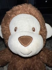 GUND BABY SING AND PLAY CLAPPY Brown  White Monkey Working Stuffed Animal Toy-