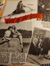 Sk60 Ephemera 1950s Film Article Girl Of The Year Joan Caufield 