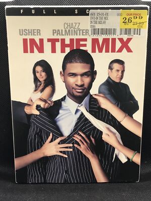 New & Sealed In the Mix Full Screen DVD Usher With Box Cover