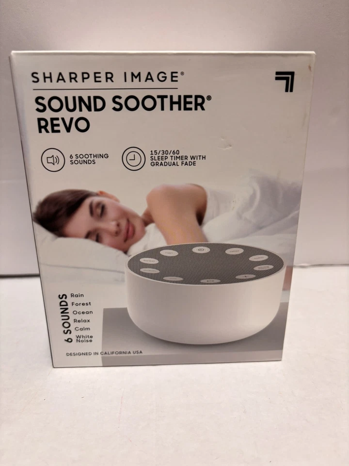Sharper  Image Sound Soother Revo. 6 Calming Sounds USB Charging Cable - Image 3 of 4