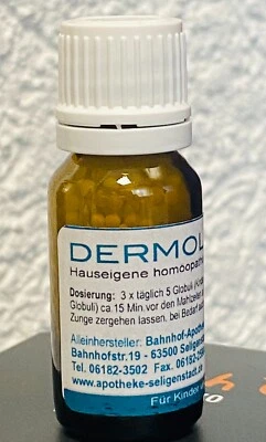 BAHNHOF-APOTHEKE Dermolind Globuli - klassische Homöopathie aus deutscher Traditionsapotheke