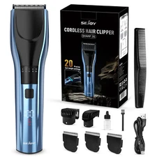 SEJOY Professional Hair Clippers Mens Cordless Electric Cutting Beard Trimmers